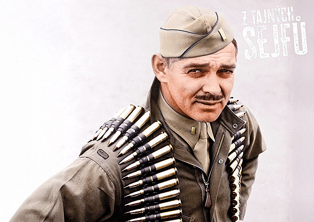 Hitler ho obdivoval, hollywoodský idol Clark Gable dělal na jeho říši nálety