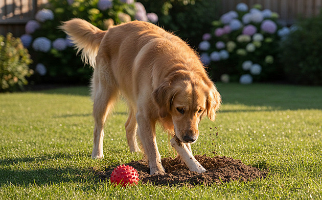 Váš pes si neustále schovává pamlsky a hračky. Není to úzkostlivý prepper