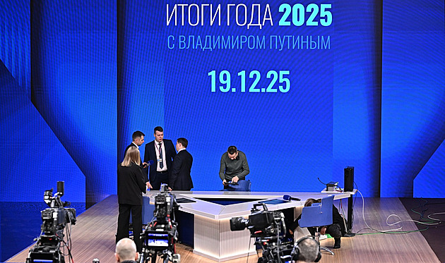 Každoroční maraton je tady. Putin promluví na tradiční tiskové konferenci