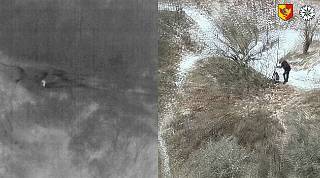 Speciální drony v akci. Pátrání po zmateném muži komplikoval rozsáhlý terén