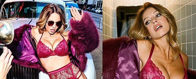 Sydney Sweeney pózovala v prádle na ulici a promluvila o svém vztahu k politice