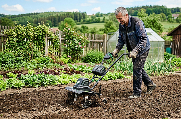 Už se nedřete s rýčem. S kultivátorem půdu prokypříte stokrát rychleji