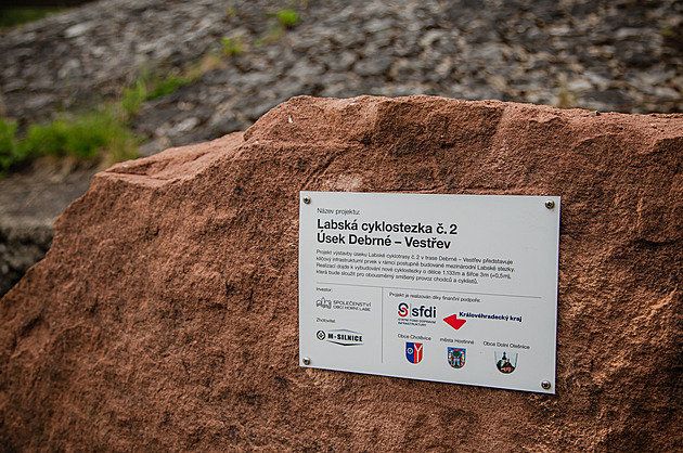 Lámání kamene i most. Kilometr Labské cyklostezky vyjde na 67 milionů