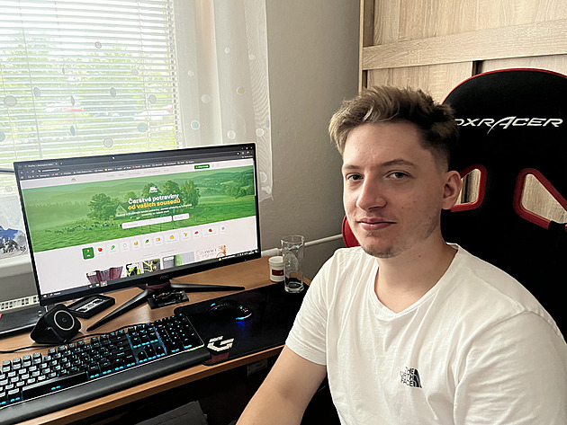 Student vymyslel online tržiště pro zahrádkáře. Obchoduje se napřímo a bez provizí