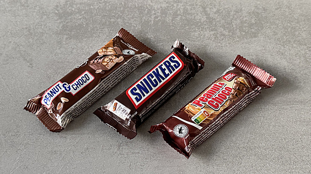 Snickers, Mars a Twix: originály vs. privátky z Penny, Kauflandu a Lidlu. Která zklamala?